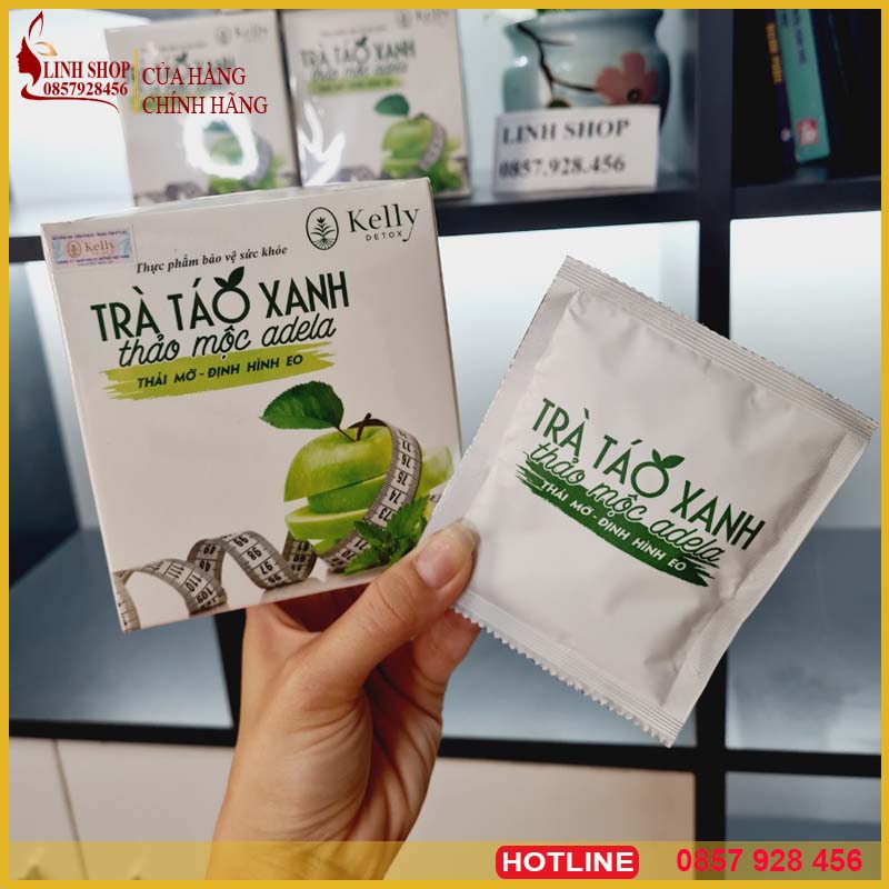 Trà táo xanh giảm cân kelly