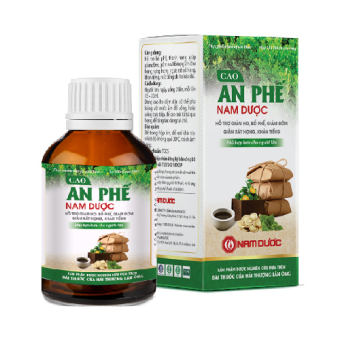 CAO AN PHẾ NAM DƯỢC – Hỗ trợ bổ phế, giảm đờm, giảm ho, giảm đau họng (100ml)