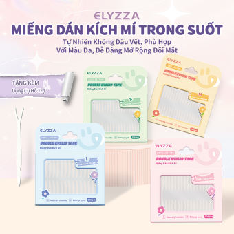 ELYZZA MIẾNG DÁN KÍCH MÍ(Hộp lớn(200 Miếng)& Hộp nhỏ(80 Miếng)- Miếng Dán Tạo Mắt Hai Mí Tự Nhiên Vô Hình Trong Suốt, Kích Mí Tàng Hình Trong Suốt Sẵn Keo, Miếng Dán Mí Mắt Chống Thấm Nước