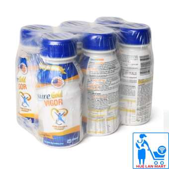 Sữa Bột Pha Sẵn Abbott Ensure Gold Vigor Hương Vani Lốc 6 Chai x 237ml