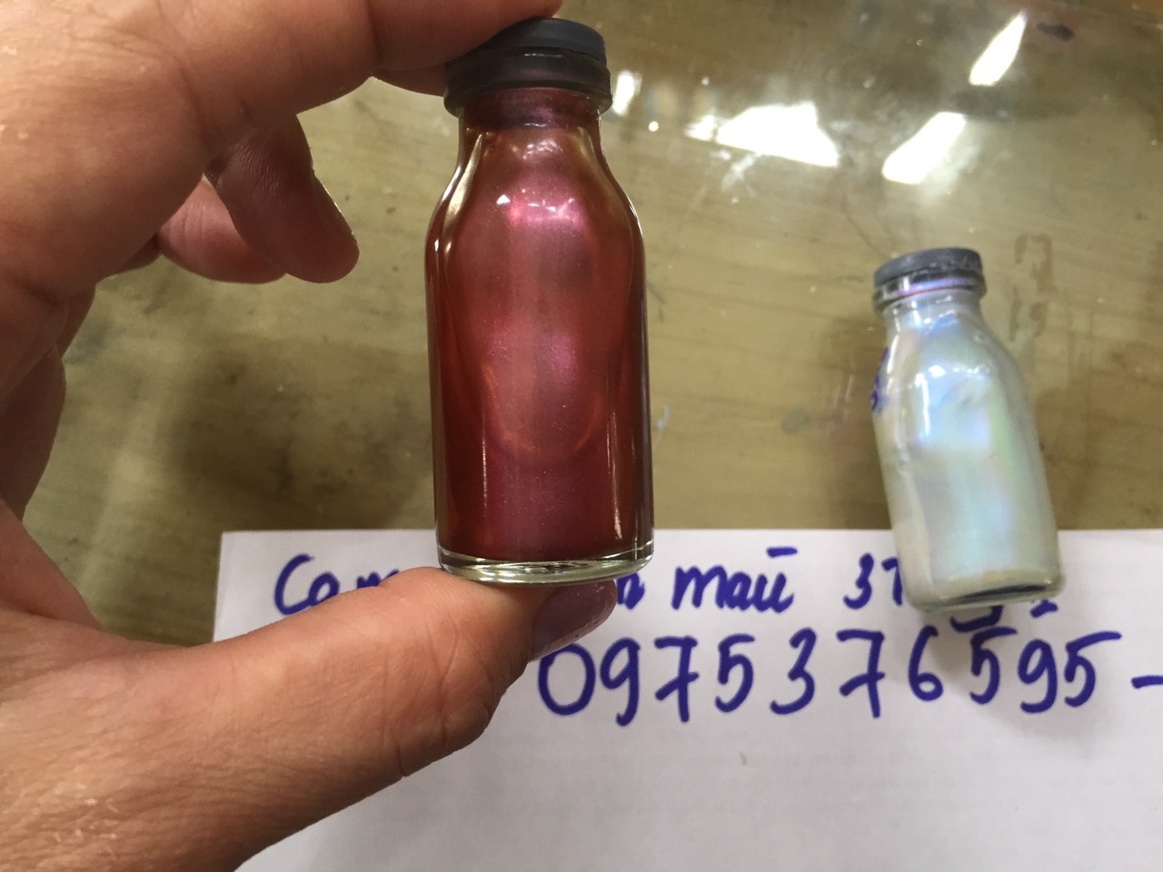 Sơn camay chuyển màu theo góc nhin combo 3 lọ 30ml