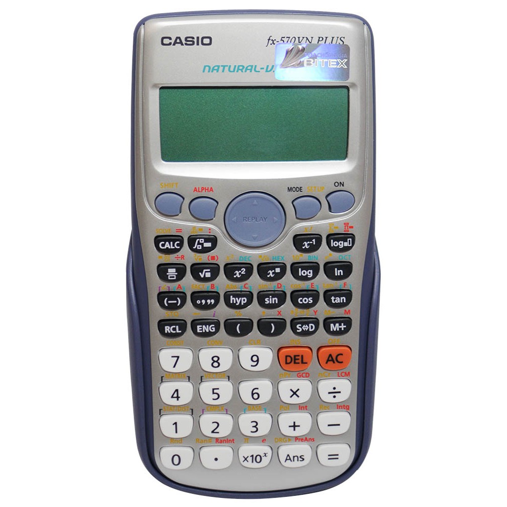 Máy tính casio fx 570vn plus,máy tính casio fx 570es plus 2nd edition