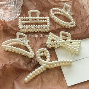 Kẹp tóc kiểu đính hạt