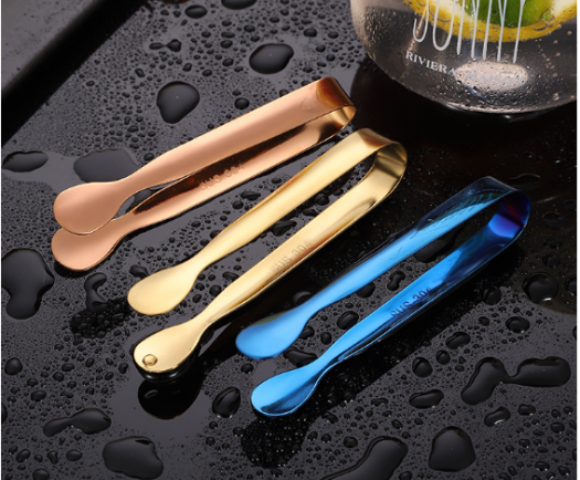 Kẹp gắp đá, lật thức ăn mini bằng inox nhỏ gọn lại rất tiện dụng - Gắp đá inox mini nhỏ gọn tiện dụng - dụng cụ gắp đá quày bar - kẹp gắp đá du lịch - kep gap da mini - kep gap do an