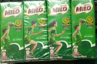 LỐC SỮA MILO LÚA MẠCH 4 HỘP 180ML