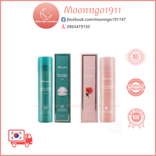 Xịt chống nắng jm solution