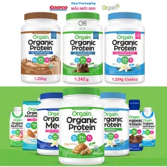 [HCM]Protein Organic Orgain Bột Đạm Hữu Cơ Vanilla - Gym Sport Ketogenic Made in USA