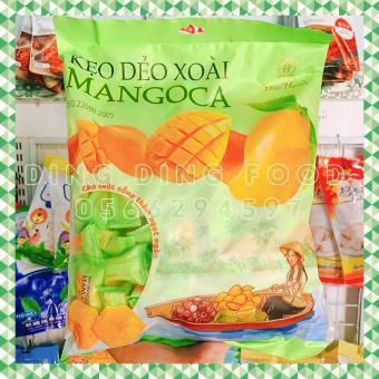 Mới - Kẹo Dẻo Xoài Mangoca Đức Hạnh ( Túi 350g ), SIÊU NGON| Ăn Vặt Cho Bé - DING DING FOOD