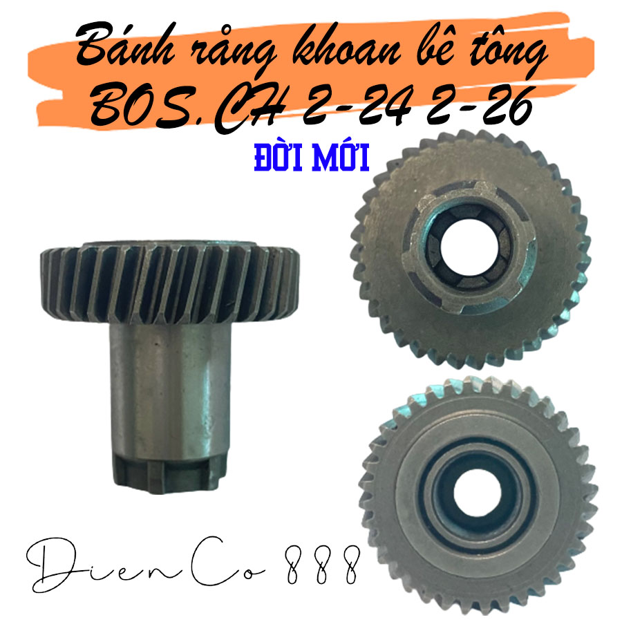 [HCM]Nhông bánh răng khoan bê tông BOSCH 2-24 2-26 đời mới 36 răng