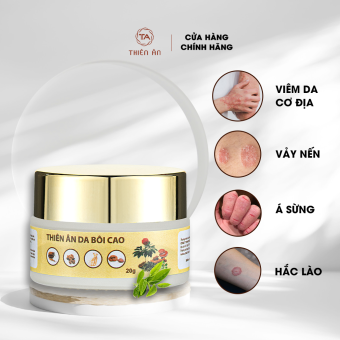 Kem Bôi Da Thiên Ân (Bôi Cao) Cải Thiện Tình Trạng Viêm Da Cơ Địa, Vảy Nến, Á Sừng, Chàm, Nấm, Hắc Lào 20g