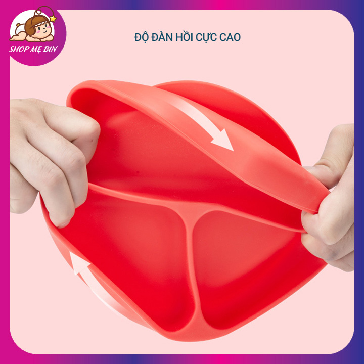 Khay ăn dặm silicon, khay ăn dặm chất liệu silicon chống đổ chống rơi vỡ độ đàn hồi cực cao cho bé. khay ăn dặm, khay ăn dặm silicon, khay ăn dặm cho bé, khay ăn dặm chống đổ, khay ăn dặm chống rơi vỡ