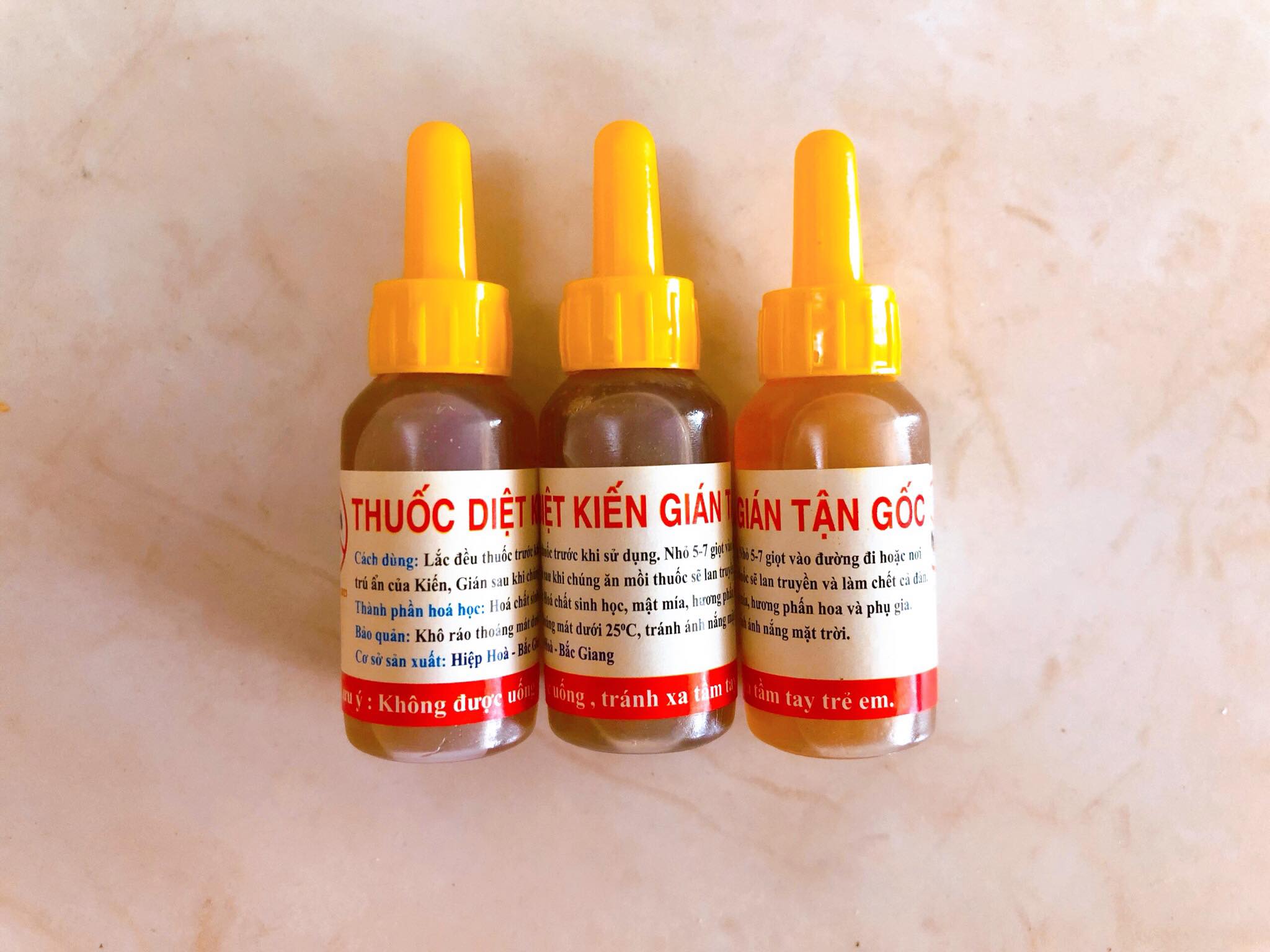 Combo 10 lọ Thuốc diệt kiến gián tận gốc