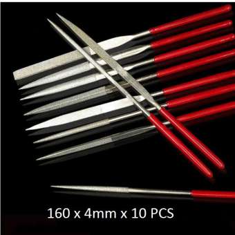 Bộ 10 Dũa Kim Cương 160mm