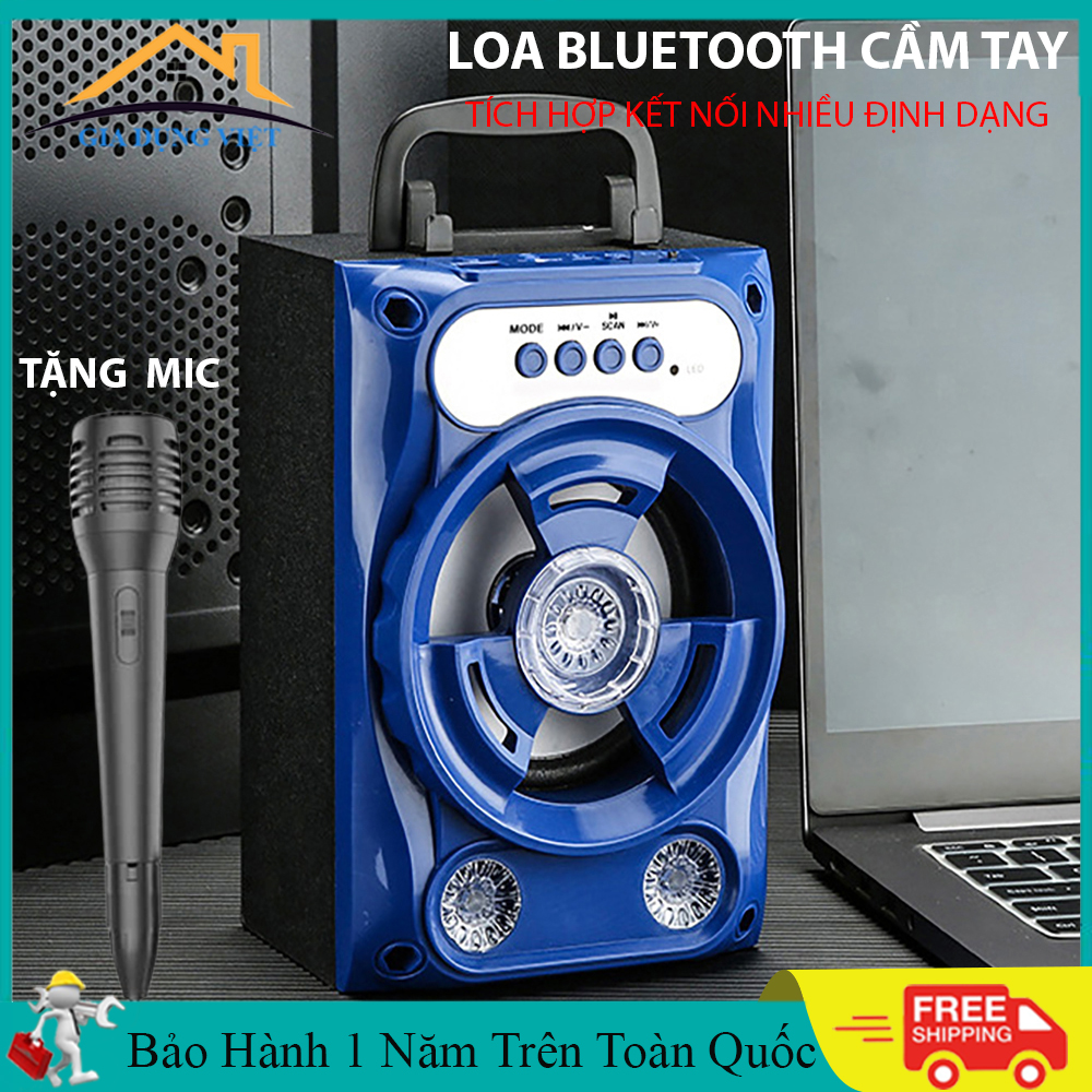 Loa bluetooth hát karaoke mini, Âm Thanh HiFi Cực Hay
