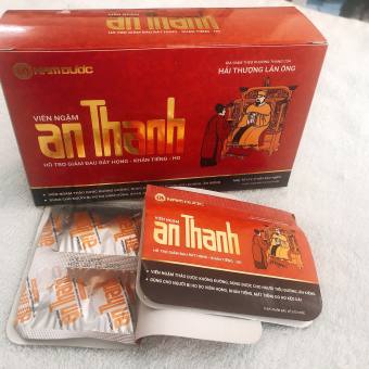 Kẹo ngậm ho thảo dược An Thanh, giảm đau rát họng (10 vỉ x 4 viên)