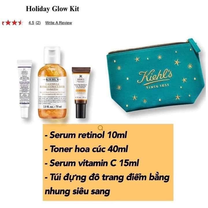Set kiehls 3 món +2,2 % phí lzd