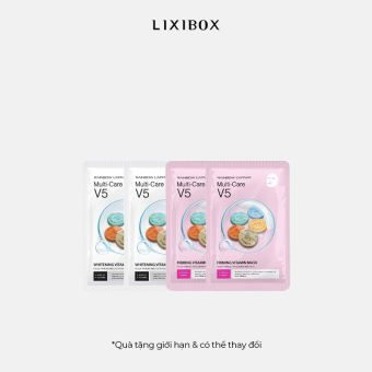 Combo 2 Mặt Nạ Ngừa Mụn & 2 Mặt Nạ Dưỡng Trắng