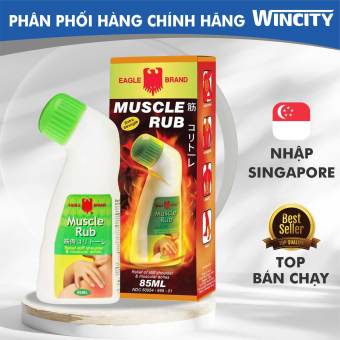 Dầu nóng xoa bóp có đầu lăn con ó Muscle Rub Eagle Brand 85ml