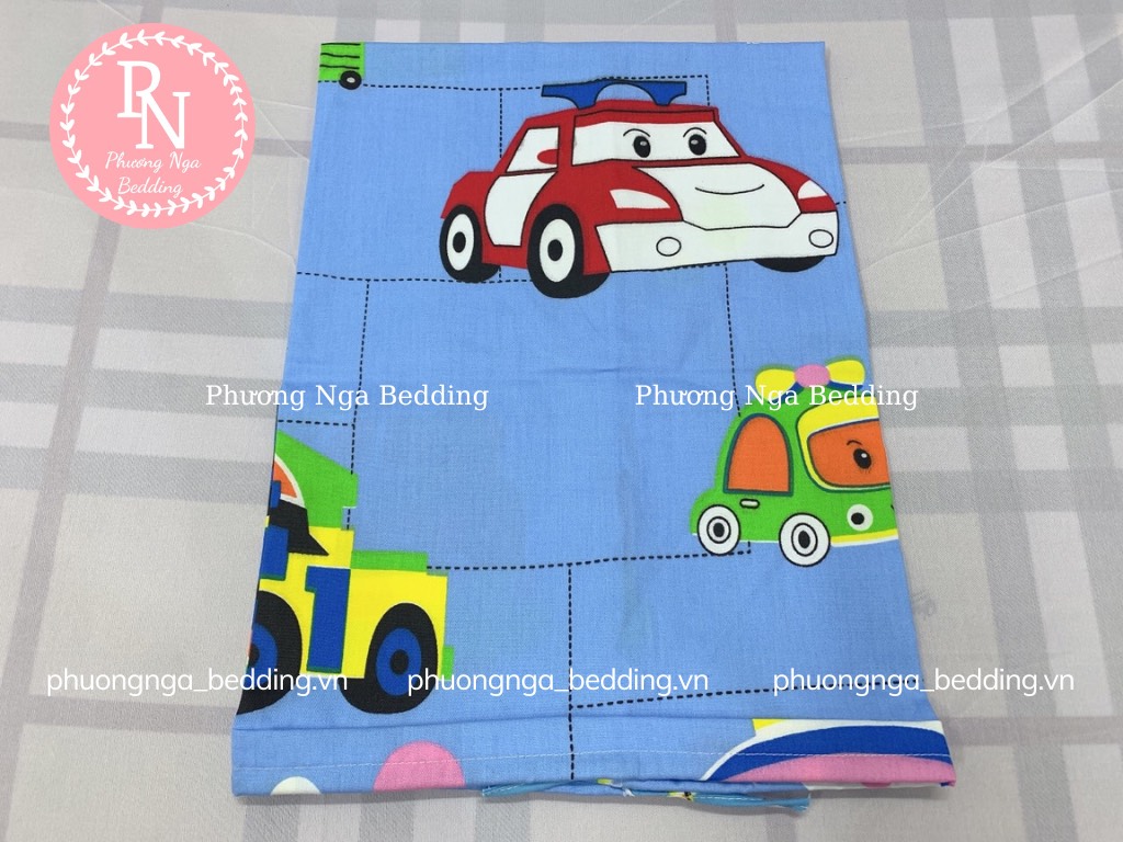 Vỏ gối ôm 30x80cm cotton Thắng Lợi cho bé