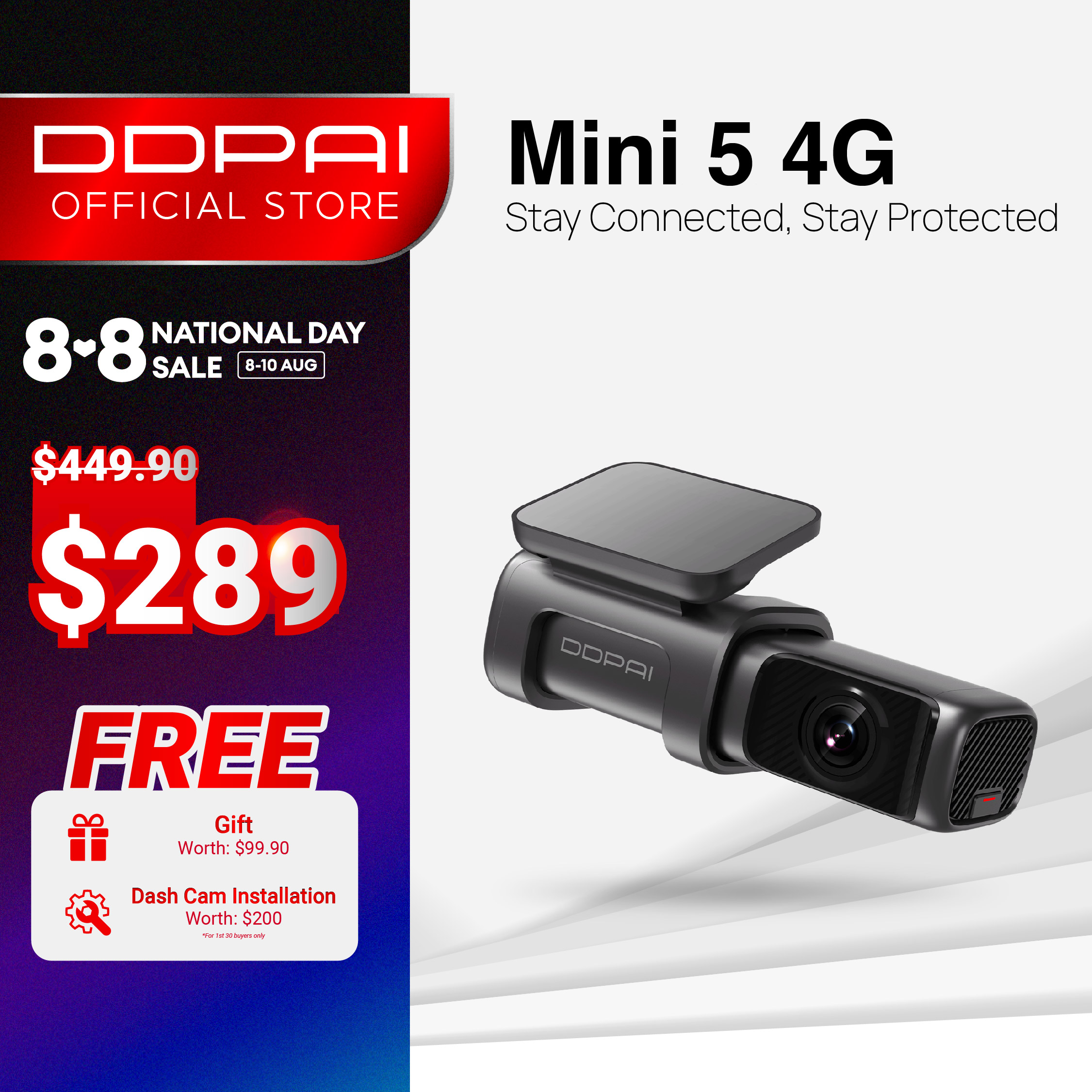 4g dash cam
