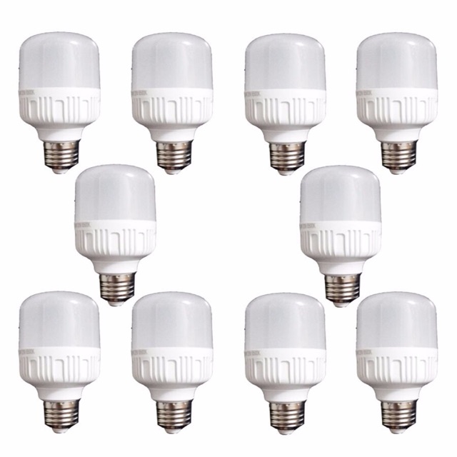 [Sỉ] - Bộ 10 Bóng đèn led 40W - Siêu sáng (Trắng/Vàng).Siêu tiết kiệm điện -Bảo hành 1 năm