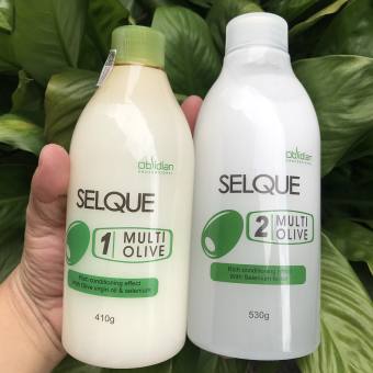 Thuốc uốn tóc Olive ( uốn lạnh ) Selque Obsidian cao cấp 410g/530g