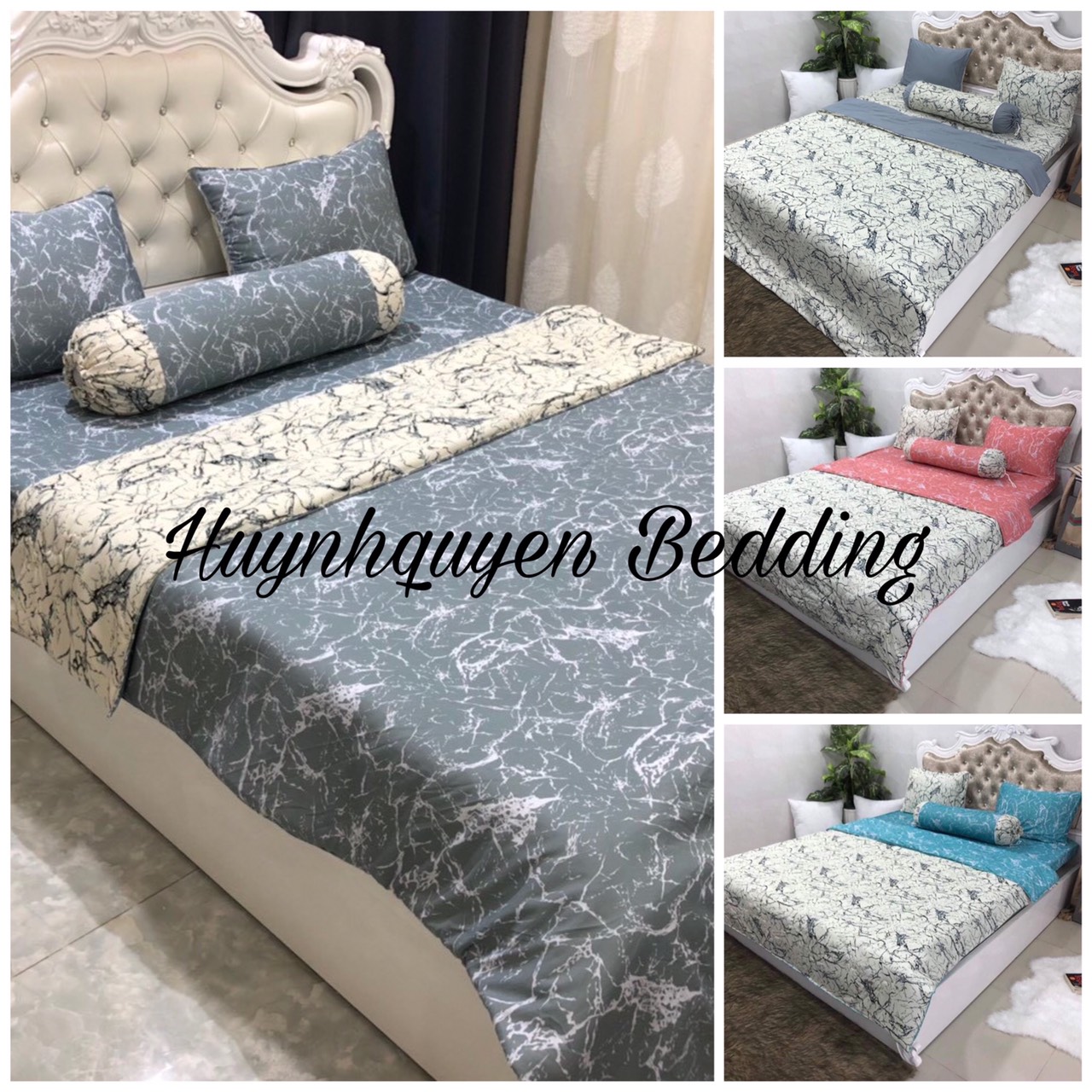 Bộ drap da thun Han quốc chất đẹp