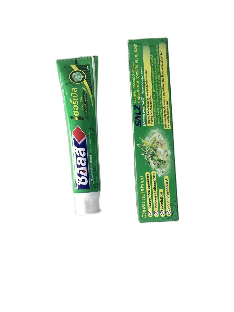 Kem đánh răng muối + thảo dược salz herbal 160g - hàng nhập khẩu thái lan