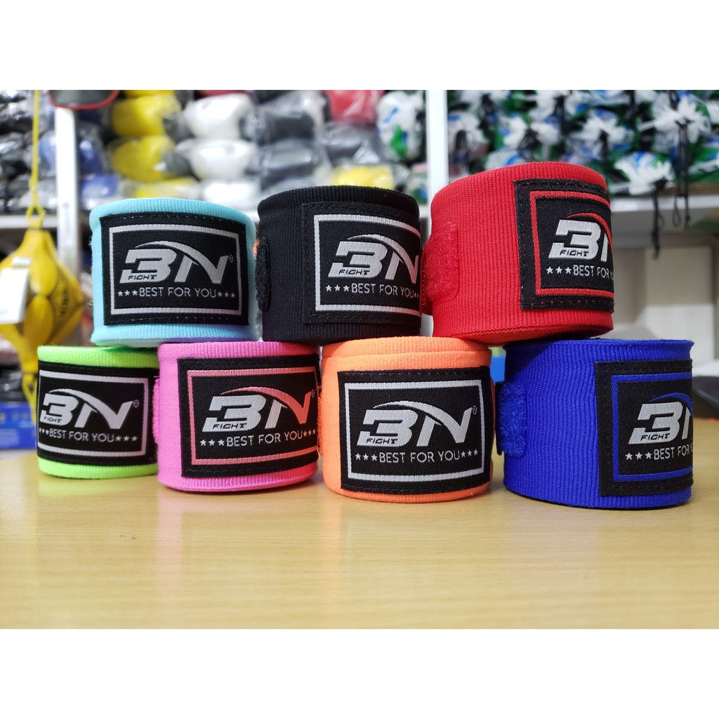 Băng quấn tay đấm boxing muathai 5m hiệu bn