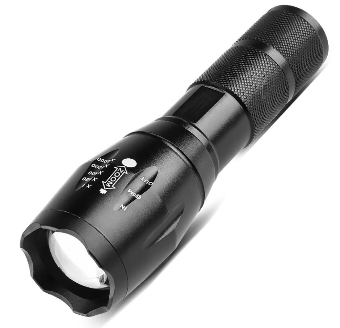 Đèn pin chien thuat, đèn pin chiếu xa 500m , đèn pin siêu sáng hợp kim chống nước, đèn pin zoom.
