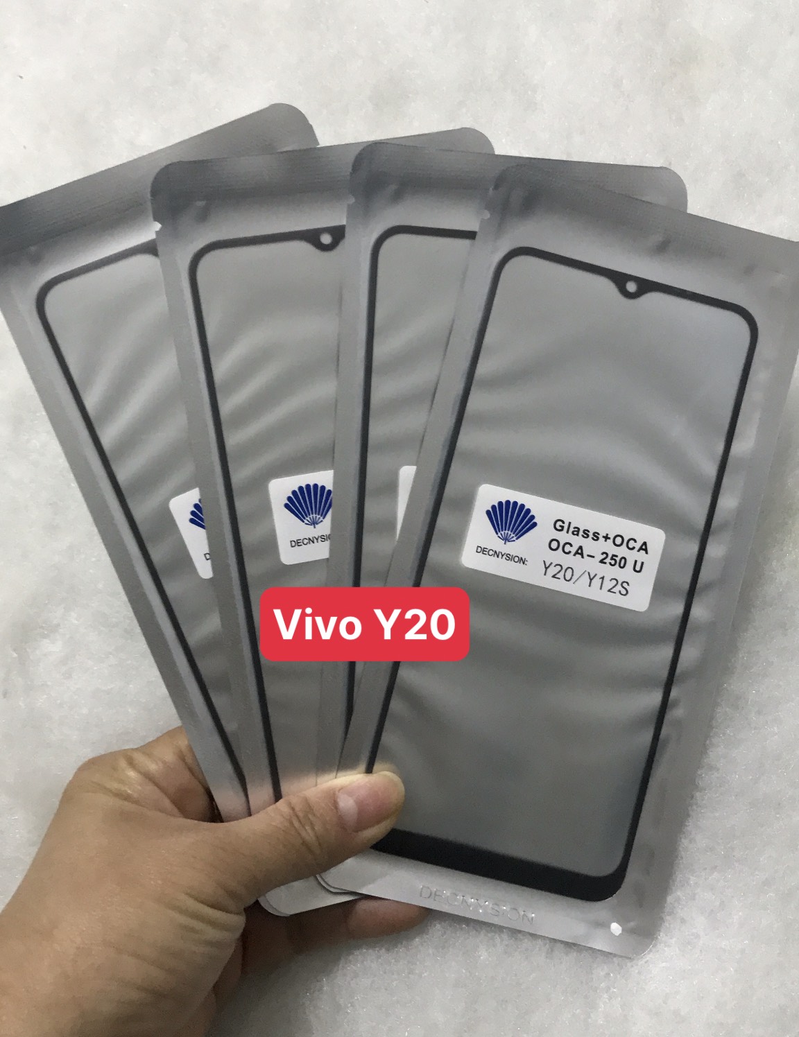 Kính ép liền keo vivo y20 / y20s / y12s