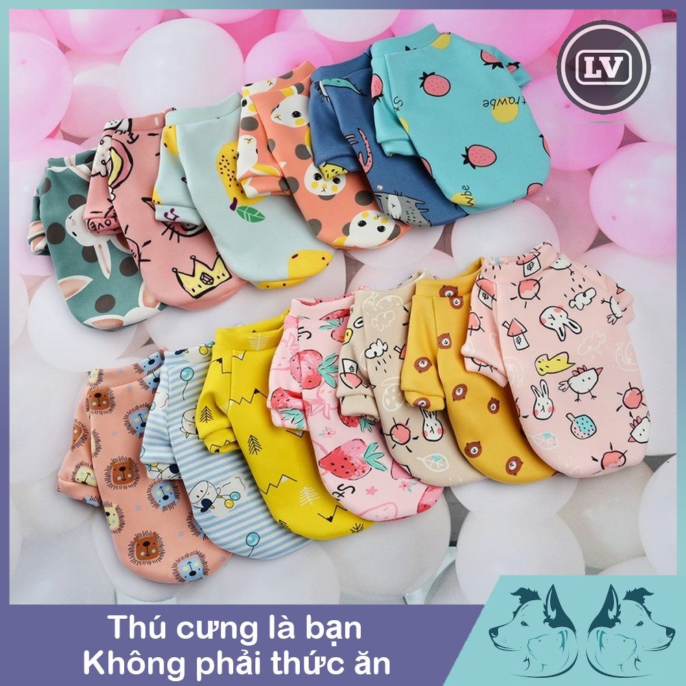 Áo Len Giữ Ấm Thiết Kế Đáng Yêu Dành Cho Thú Cưng thời trang áo cho chó