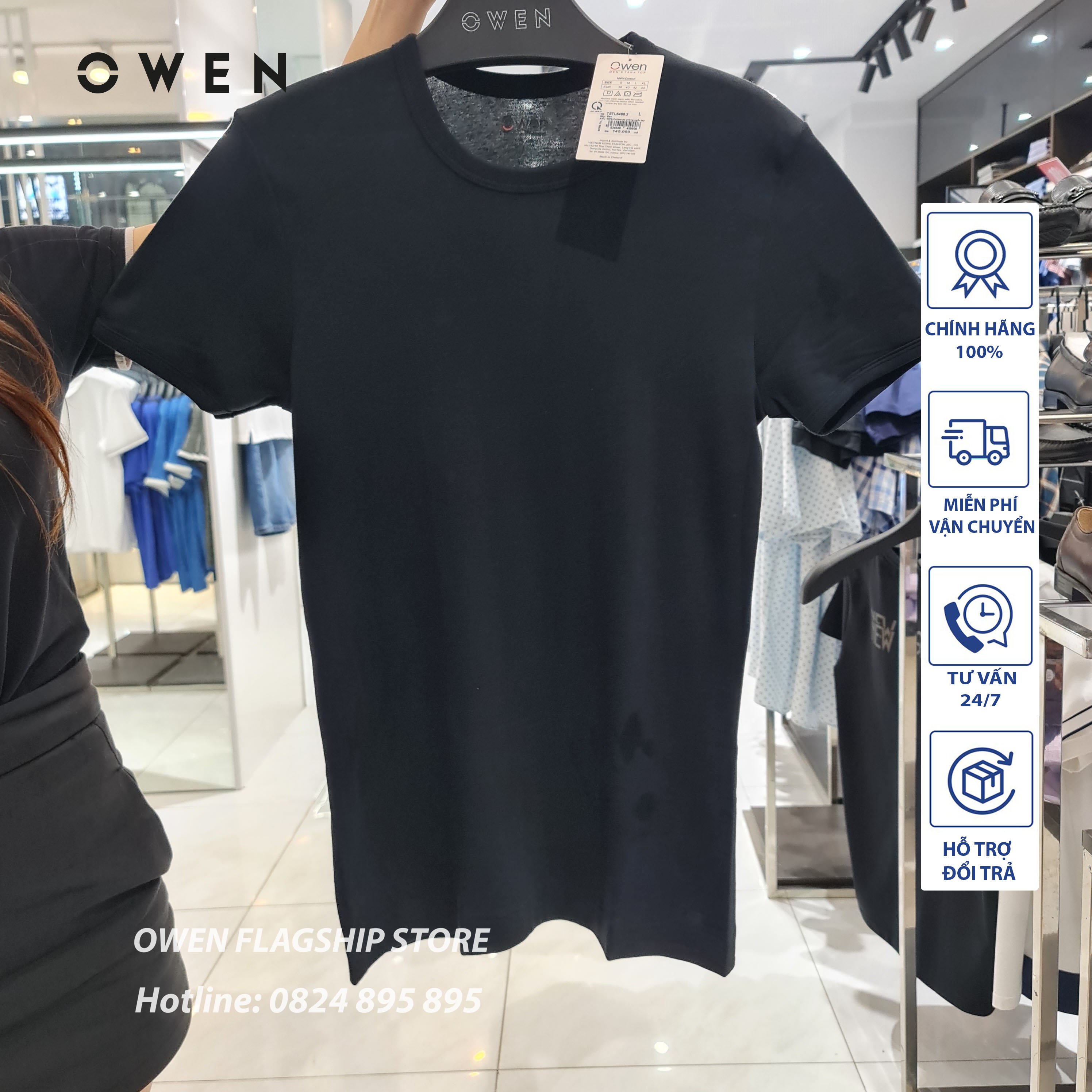 OWEN - (FREESHIP) Áo THUN nam Owen - Mã TSTL64882 - OWEN Flagship Store