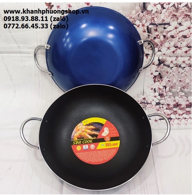 [HCM]chảo xào chống dính lock&lock loại lớn - chảo xào chống dính loại lớn