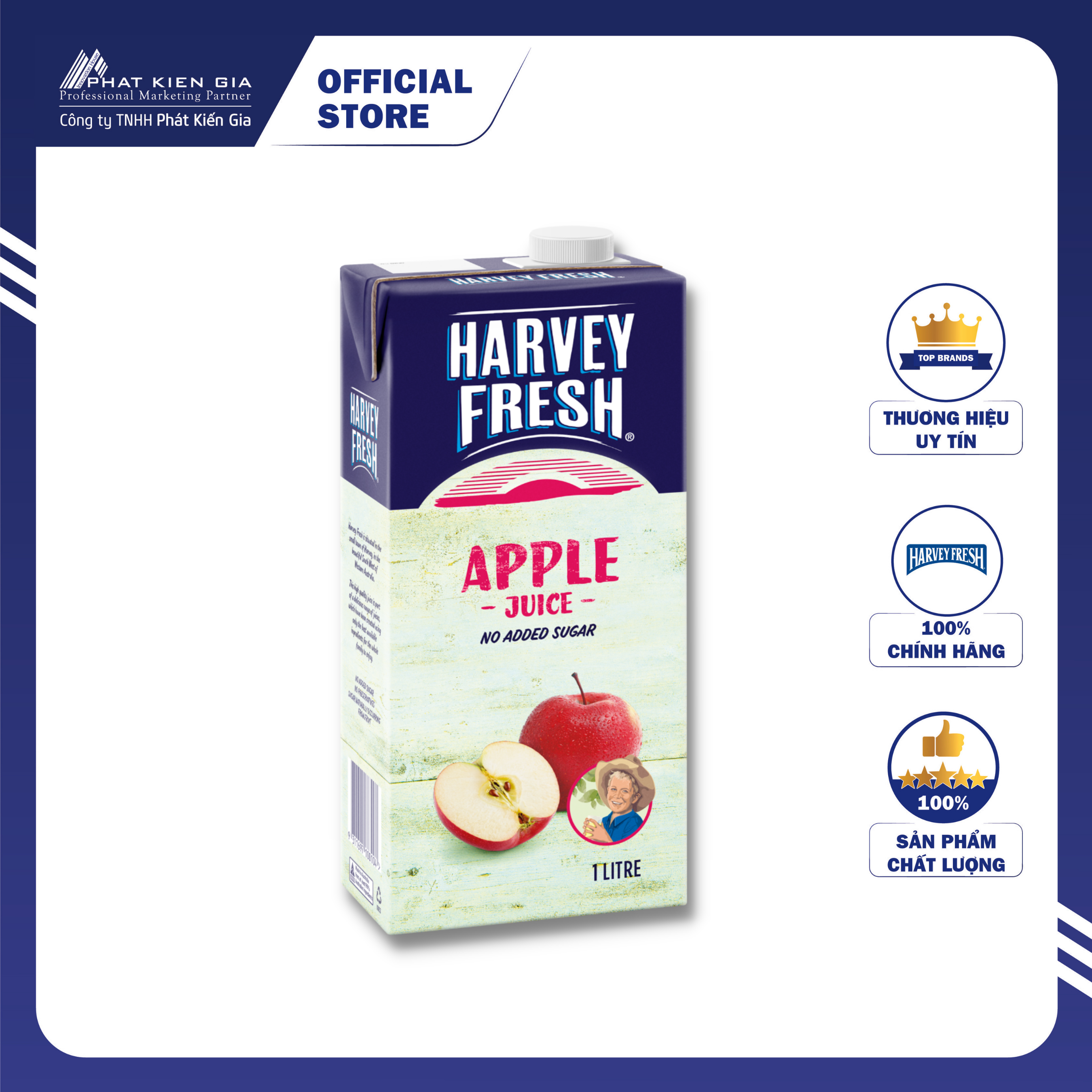 Nước ép táo harvey fresh 1l