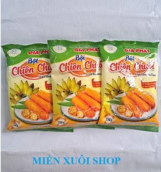 02kg (250gx8 gói) bột chuối chiên gia phát