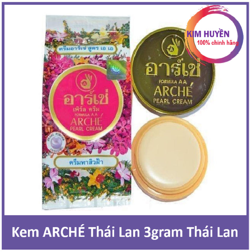01 hủ kem arché thái lan 3gram
