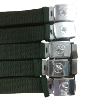 Dây Nịt Lính - Thắt Lưng Màu Xanh Siêu Bền, Chắc Chắn - Số Lượng Có Hạn