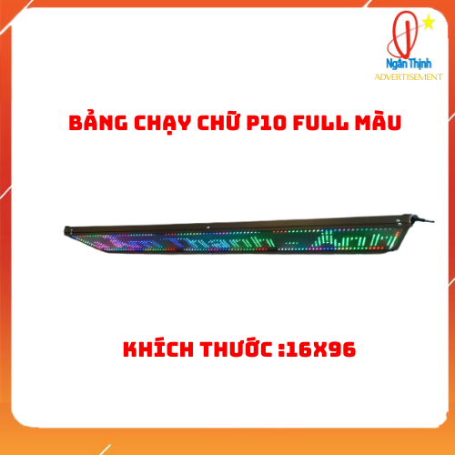 Bảng led P10 Full màu 1 mặt_Quảng cáo Ngân Thịnh