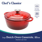 Chef's Classics Sage Dutch Oven Casserole, 20cm