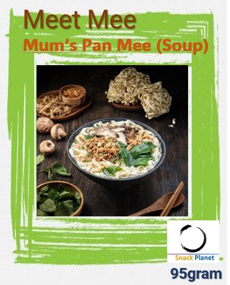 Meet Mee Soup Mum's Pan Mee - Thick Noodles