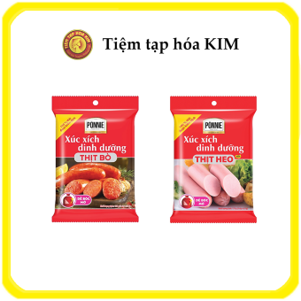 Xúc Xích Dinh Dưỡng Thịt Heo Ponnie Gói 175G