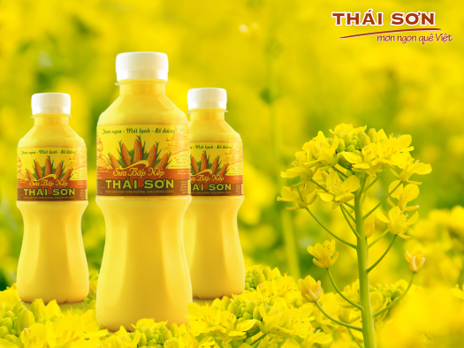 Sữa bắp Nếp Thái Sơn - 20 chai x 330ml