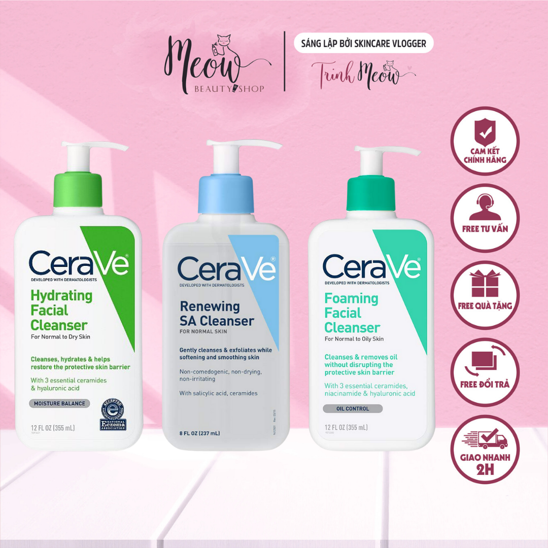 Cerave - Sữa Rửa Mặt Cerave Facial Cleanser