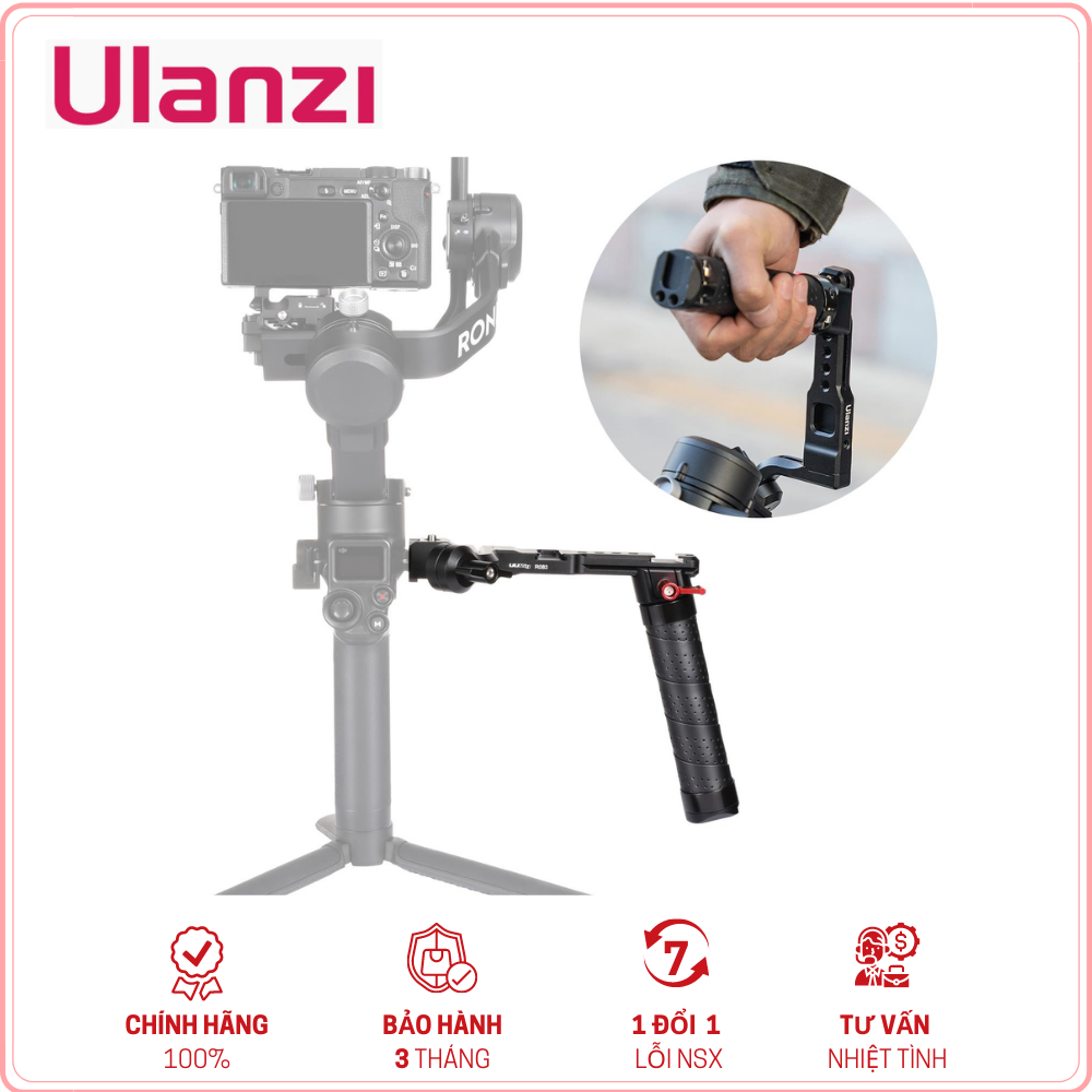 Ulanzi uurig r083 - hàng chính hãng - tay cầm chống rung dành cho dji ronin sc2 gimbal