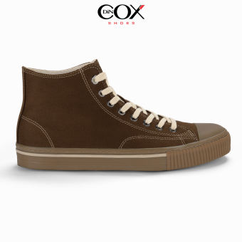 Giày Vải Sneaker Nam Nữ Cao Cổ E06 Hi Kakao Dincox