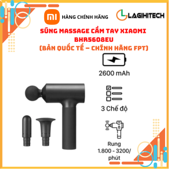 Súng Massage Cầm Tay Xiaomi BHR5608EU (Bản Quốc Tế – Chính Hãng FPT)