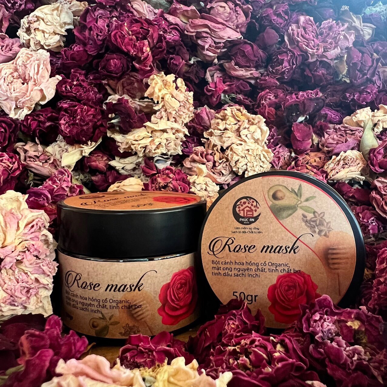 Mặt nạ hoa hồng Rose mask 50g