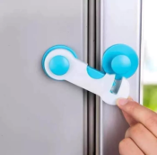 MnKC Safety Security Plastic Cabinet Drawer Refrigerator Lock Baby Child Kids Protection