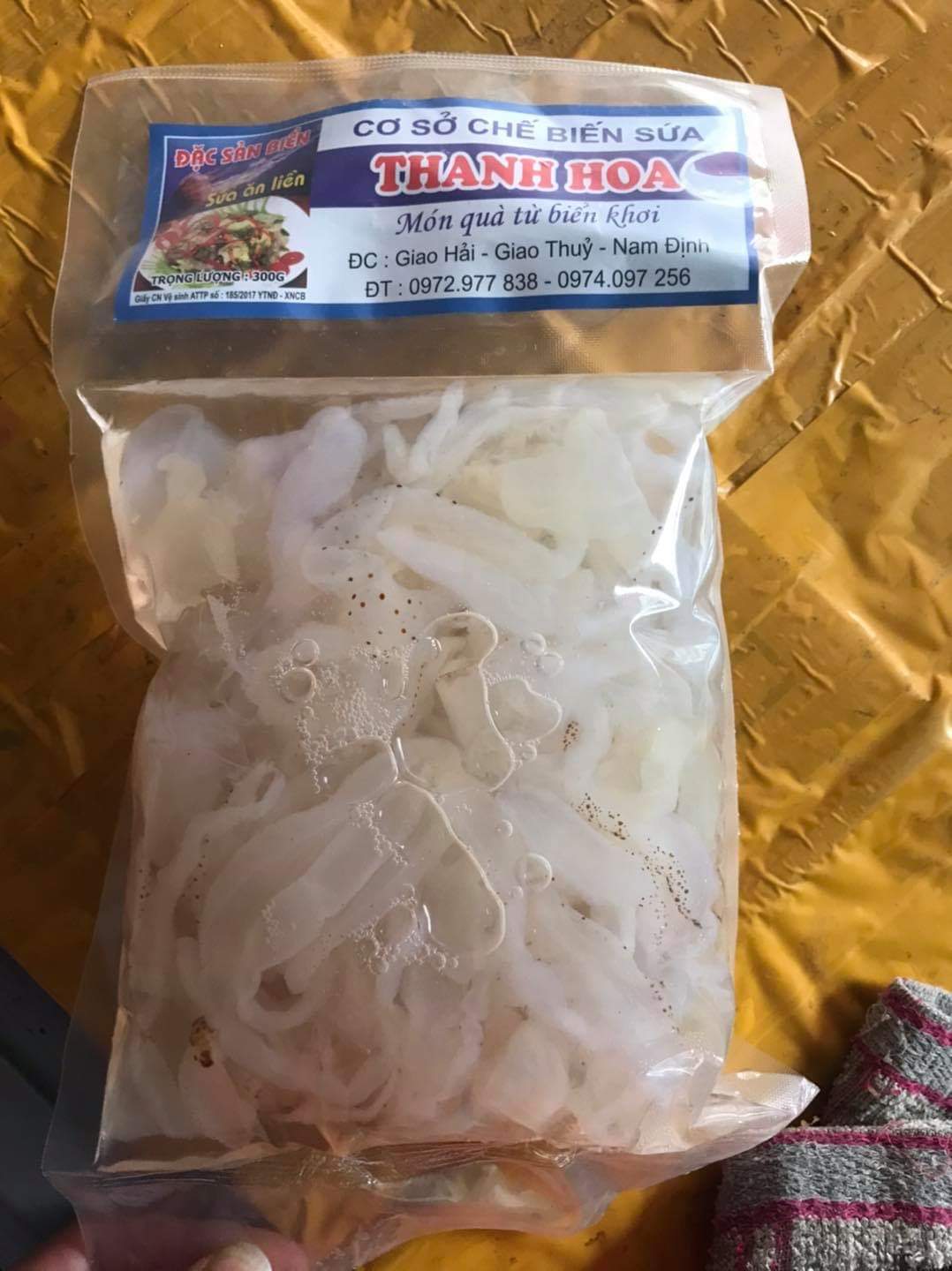 Combo 5 gói sứa nhạt, giòn